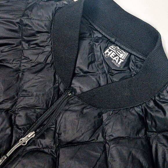 Women’s Black Ultra-Light Down-Filled Puffer Jacket Sz 1X - Picture 7 of 11